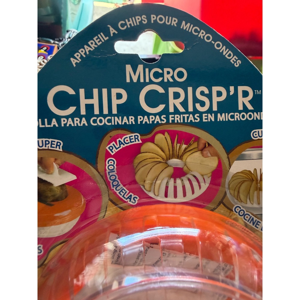 Evriholder‎ Micro Chip Crisp'r Microwave Potato Chip Maker Slicer Orange MCC